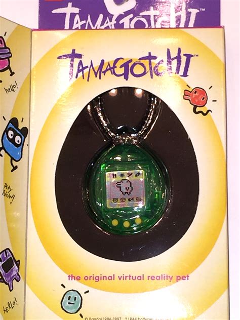 Experience the Joy of Caring for a Magical Creature with the Green Tamagotchi Pet